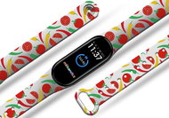 Mi-band.cz Papričky replacement bracelet for Mi band 2/3/4/5/6 Color: Black, For Device: Xi - Watch Strap