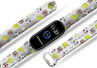 Mi-band.cz Balls replacement wristband for Mi band 3/4/5/6 Color: Black, For Device: Xiaomi M - Watch Strap