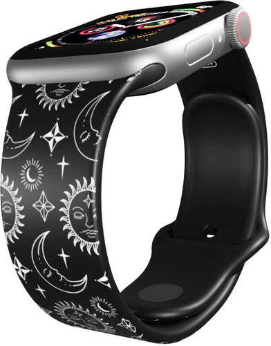 Mi-Band Observatory in white for Apple Watch 38/40/41 mm - Watch Strap - Main image