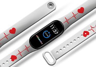 Mi-band.cz EKG replacement bracelet for Mi band 2/3/4/5/6 Pro Device: Xiaomi Mi band 5 MIBANDCZX0259 - Watch Strap