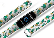 Mi-band.cz Cactus replacement bracelet for Mi band 2/3/4/5/6 Color: White, For Device: Xiaom - Watch Strap