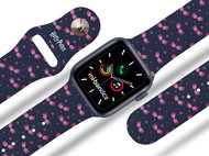 Mi-band.cz hp 103 - Strašibrýle strap for Apple watch Size: 42/44mm, strap colour: blue - Watch Strap