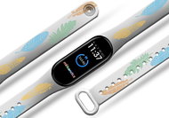 Mi-band.cz Feather replacement bracelet for Mi band 2/3/4/5/6 Color: White, For Device: Xiaomi - Watch Strap