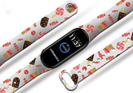 Mi-band.cz Candy replacement bracelet for Mi band 2/3/4/5/6 Color variant: White, For Device: Xi - Watch Strap