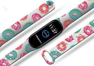 Mi-band.cz Donut replacement bracelet for Mi band 2/3/4/5/6 Color: Black, For Device: Xiaom - Watch Strap