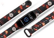 Mi-band.cz Firefighting equipment replacement bracelet for Mi band 3/4/5/6 Pro Device: Xiaomi Mi ban - Watch Strap