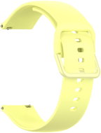 Mi-band.cz 20/22mm replacement strap with buckle closure Color: Yellow, Size: 22 mm, Buckle: bar - Watch Strap
