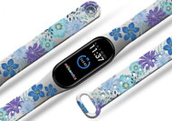 Mi-band.cz Blue meadow replacement bracelet for Mi band 2/3/4/5/6 Color: Black, For Device: - Watch Strap