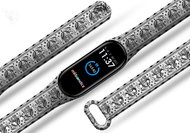 Mi-band.cz Elephant mandala straight bracelet for Mi band 2/3/4/5/6 Pro Device: Xiaomi Mi band 2 MIB - Watch Strap