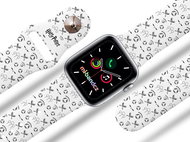 Mi-band.cz hp 83 - Famfrpal 2 strap for Apple watch Size: 38/40mm, band colour: white - Watch Strap