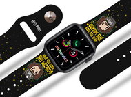 Mi-band.cz hp 93 - Sirius Black charms strap for Apple watch Size: 38/40mm - Watch Strap