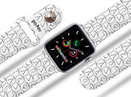 Mi-band.cz hp 95 - Magic formula strap for Apple watch Size: 42/44mm, strap colour: white - Watch Strap