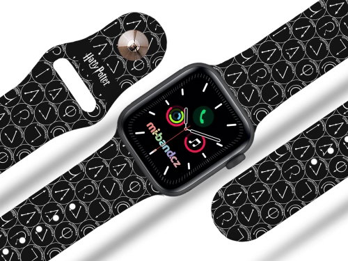 Mi-band.cz hp 95 - Magic formula strap for Apple watch Size: 42/44mm, strap colour: black - Watch Strap - Main image