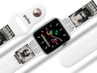Mi-band.cz hp 100 - Sirius Black strap for Apple watch Size: 38/40mm - Watch Strap