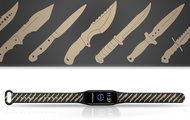 Mi-band.cz Knives replacement bracelet for Mi band 3/4/5/6 Pro Device: Xiaomi Mi band 3/4 MIBANDCZX0 - Watch Strap