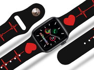 Mi-band.cz EKG strap for Apple watch Color: Black, Size: 38/40mm MIBANDCZX02921 - Watch Strap