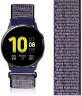Nylon replacement strap 20 mm nylon colour: BLUE PINK GREY - Watch Strap