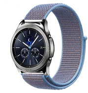 Nylon replacement strap 20 mm nylon colour: BLUE ORANGE - Watch Strap