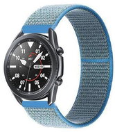 Nylon replacement strap 20 mm nylon colour: BLUE AND WHITE - Watch Strap