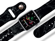 Mi-band.cz Black marble strap for Apple watch Size: S, Size: 42/44mm - Watch Strap