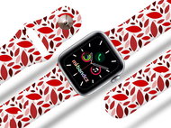 Mi-band.cz red leaves strap for Apple watch Size: 42/44mm MIBANDCZX02954 - Watch Strap