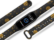 Mi-band.cz Yellow planets replacement bracelet for Mi band 3/4/5/6 Size: for Mi band 5 MIBANDCZX0296 - Watch Strap