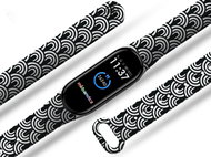 Mi-band.cz Half rings bracelet replacement bracelet for Mi band 3/4/5/6 Size: for Mi band 3/4 MIBAND - Watch Strap