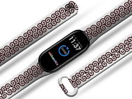 Mi-band.cz Spirals bracelet replacement bracelet for Mi band 3/4/5/6 Size: for Mi band 5 MIBANDCZX02 - Watch Strap