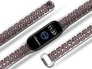 Mi-band.cz Knitted bracelet replacement bracelet for Mi band 3/4/5/6 Size: for Mi band 5 MIBANDCZX02 - Watch Strap