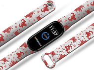 Mi-band.cz Buvol replacement bracelet for Mi band 3/4/5/6 Color: Black, For Device: Xiaomi - Watch Strap