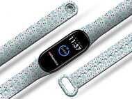 Mi-band.cz Green Bracelet Spare Bracelet for Mi band 3/4/5/6 Color: Black, For Arrival - Watch Strap