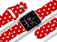 Mi-band.cz polka dot strap for Apple watch Size: 42/44mm - Watch Strap