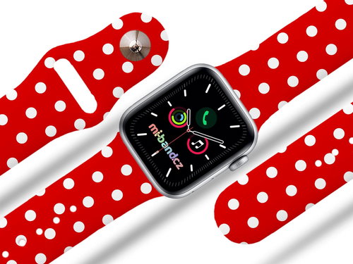 Mi-band.cz polka dot strap for Apple watch Size: 42/44mm - Watch Strap - Main image