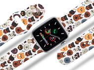 Mi-band.cz Hafani motif strap for Apple watch Size: 38/40mm - Watch Strap