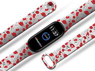 Mi-band.cz Poppies replacement bracelet for Mi band 3/4/5/6 Size: for Mi band 5 MIBANDCZX02222 - Watch Strap