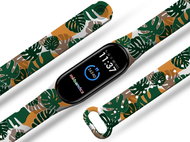 Mi-band.cz Monstera bracelet replacement bracelet for Mi band 3/4/5/6 Size: for Mi band 3/4 MIBANDCZ - Watch Strap