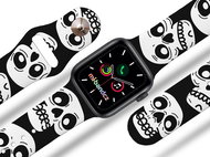 Mi-band.cz skull strap for Apple watch Size: 38/40mm - Watch Strap