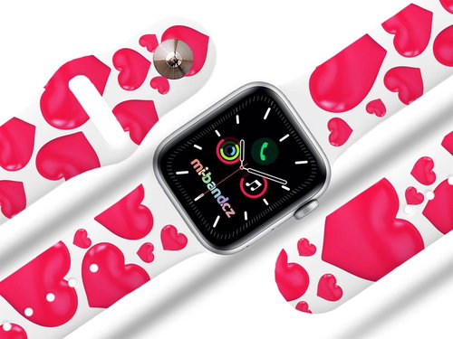Mi-band.cz heart strap for Apple watch Size: 42/44mm - Watch Strap - Main image