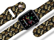 Mi-band.cz bulldog strap for Apple watch Color: Black, Size: 38/40mm MIBANDCZX02866 - Watch Strap
