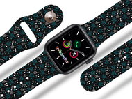Mi-band.cz Blue strap for Apple watch Color: Black, Size: 38/40mm MIBANDCZX02866 - Watch Strap