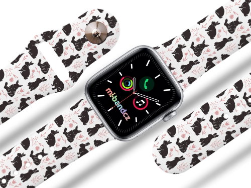 Mi-band.cz Bunnies strap for Apple watch Size: 38/40mm - Watch Strap - Main image