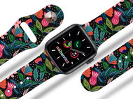 Mi-band.cz junlge strap for Apple watch Size: 42/44mm, strap colour: black - Watch Strap