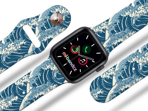 WAVE STRAP FOR APPLE WATCH Size: S, Size: 38/40mm - Watch Strap - Main image