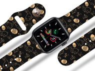 Mi-band.cz Easter 2 strap for Apple watch Color: Black, Size: 42/44mm MIBANDCZX02892 - Watch Strap