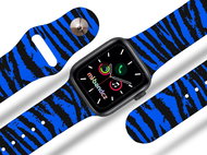 Mi-band.cz Tiger blue strap for Apple watch Size: 42/44mm - Watch Strap
