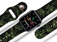 Mi-band.cz green world strap for Apple watch Size: 38/40mm, band colour: black - Watch Strap