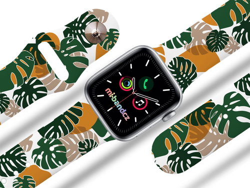 Mi-band.cz Monstera strap for Apple watch Size: 38/40mm - Watch Strap - Main image