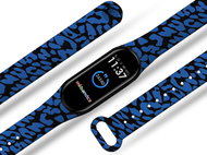 Mi-band.cz Cheetah blue bracelet for Mi band 3/4/5/6 Pro Device: Xiaomi Mi band 3/4 MIBANDCZX01890 - Watch Strap