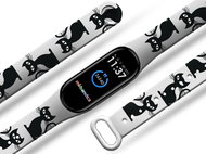 Mi-band.cz Cat bracelet for Mi band 2/3/4/5/6 Pro Device: Xiaomi Mi band 5 MIBANDCZX01891 - Watch Strap