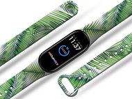 Mi-band.cz Palm leaves replacement bracelet for Mi band 3/4/5/6 Size: for Mi band 5 MIBANDCZX02222 - Watch Strap